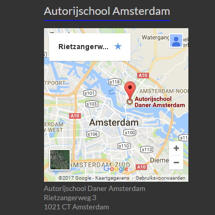 Rijschool Amsterdam Noord